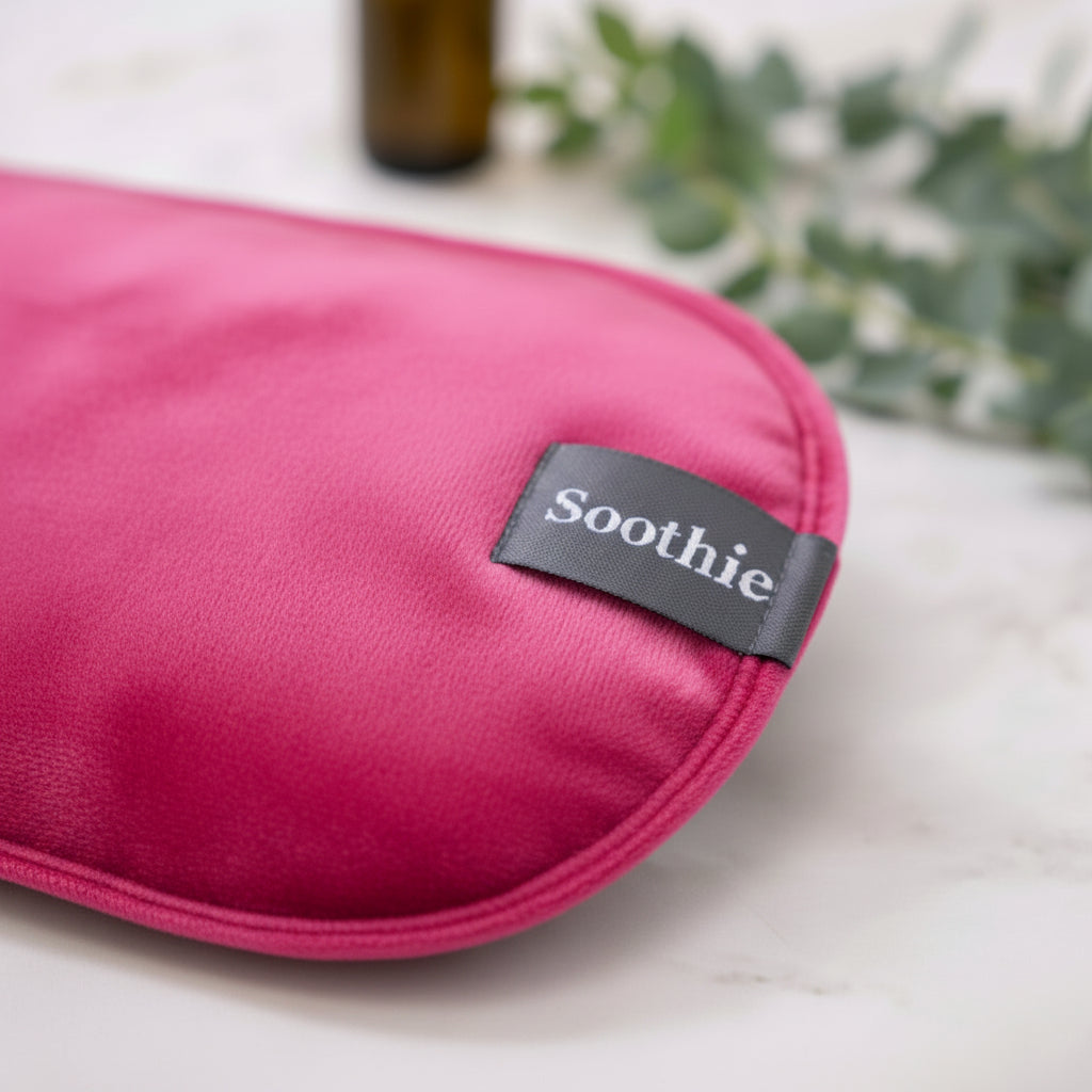 Soothie™  Rechargeable Hot Water Bottle + Body Strap (Pink)
